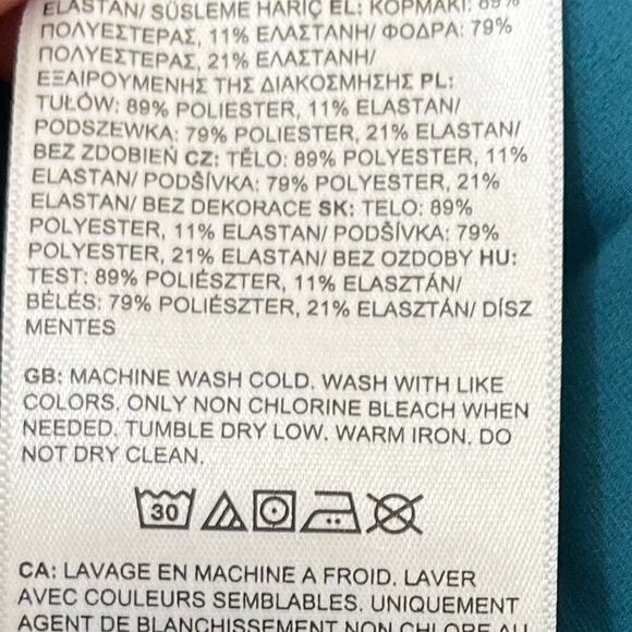 The North Face Arque Hike Dress Plus Size 3X Shady Blue Athleisure Tennis Prep - Picture 7 of 9